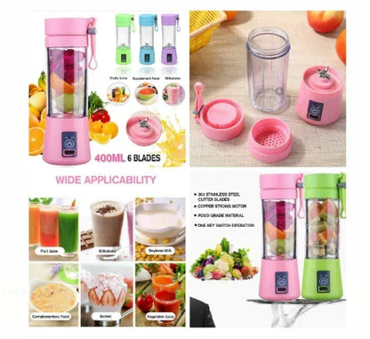 6X BLADES RECHARGEABLE JUICER BLENDER