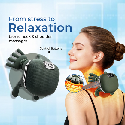 4D Shoulder Neck Massager With Heat