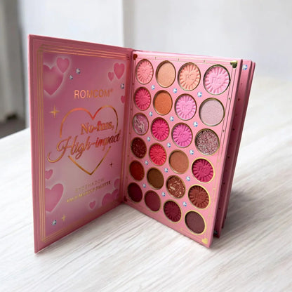 ROMCOM Dazzle in Every Glow – All-in-One Premium Glitter Makeup Gift Set | Eyeshadow, Blush, Highlighter, Lip Gloss & Complete Face Palette