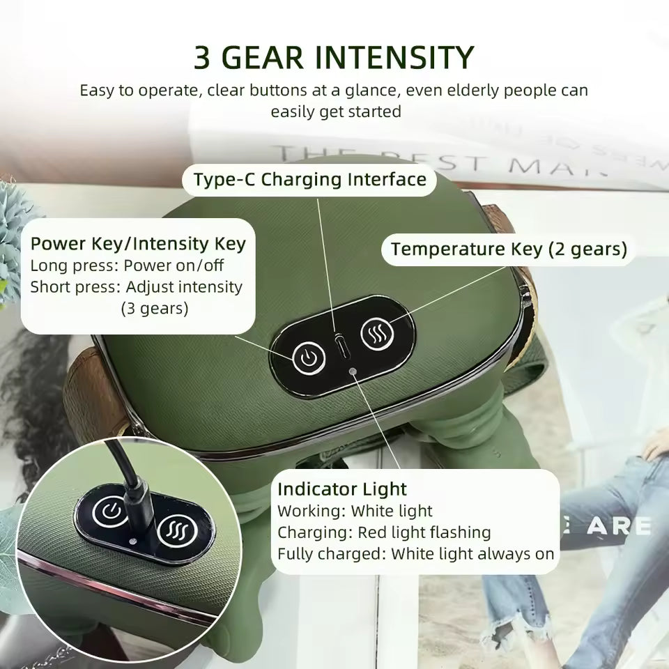 4D Shoulder Neck Massager With Heat