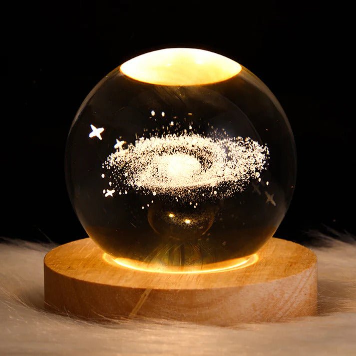 AstroSphere Crystal Lamp – Moon Lamp & Saturn Lamp