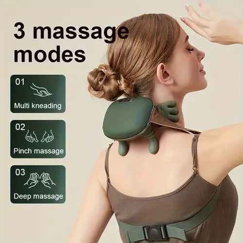 4D Shoulder Neck Massager With Heat