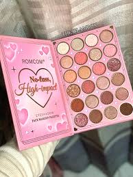 ROMCOM Dazzle in Every Glow – All-in-One Premium Glitter Makeup Gift Set | Eyeshadow, Blush, Highlighter, Lip Gloss & Complete Face Palette