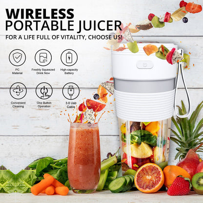 6X BLADES RECHARGEABLE JUICER BLENDER